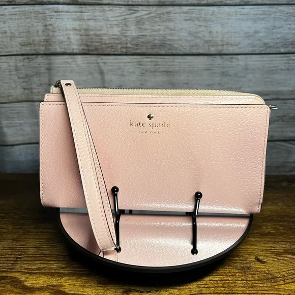 Kate Spade - Powder Pink Wristlet - Picture 1 of 8